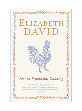 英文原版 French Provincial Cooking 普罗旺斯食谱 伊丽莎白·大卫的法式食谱书 英文版 进口英语原版书籍