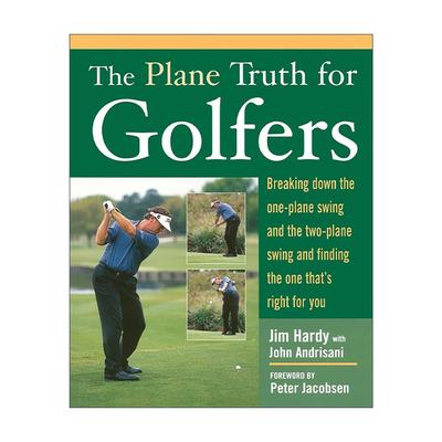 英文原版 The Plane Truth For Golfers 高尔夫挥杆技术 英文版 进口英语原版书籍