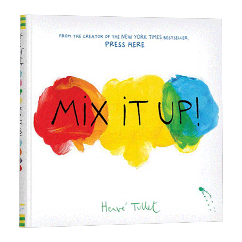 变变变 英文原版 精装绘本 Mix It Up 小黄点系列 精装 Herve Tullet 埃尔维杜莱 英文版儿童艺术启蒙读物 进口原版英语书籍