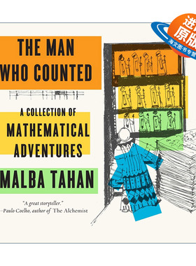 英文原版 The Man Who Counted 数学天方夜谭 奇幻的经典数学冒险故事 Malba Tahan 英文版 进口英语原版书籍