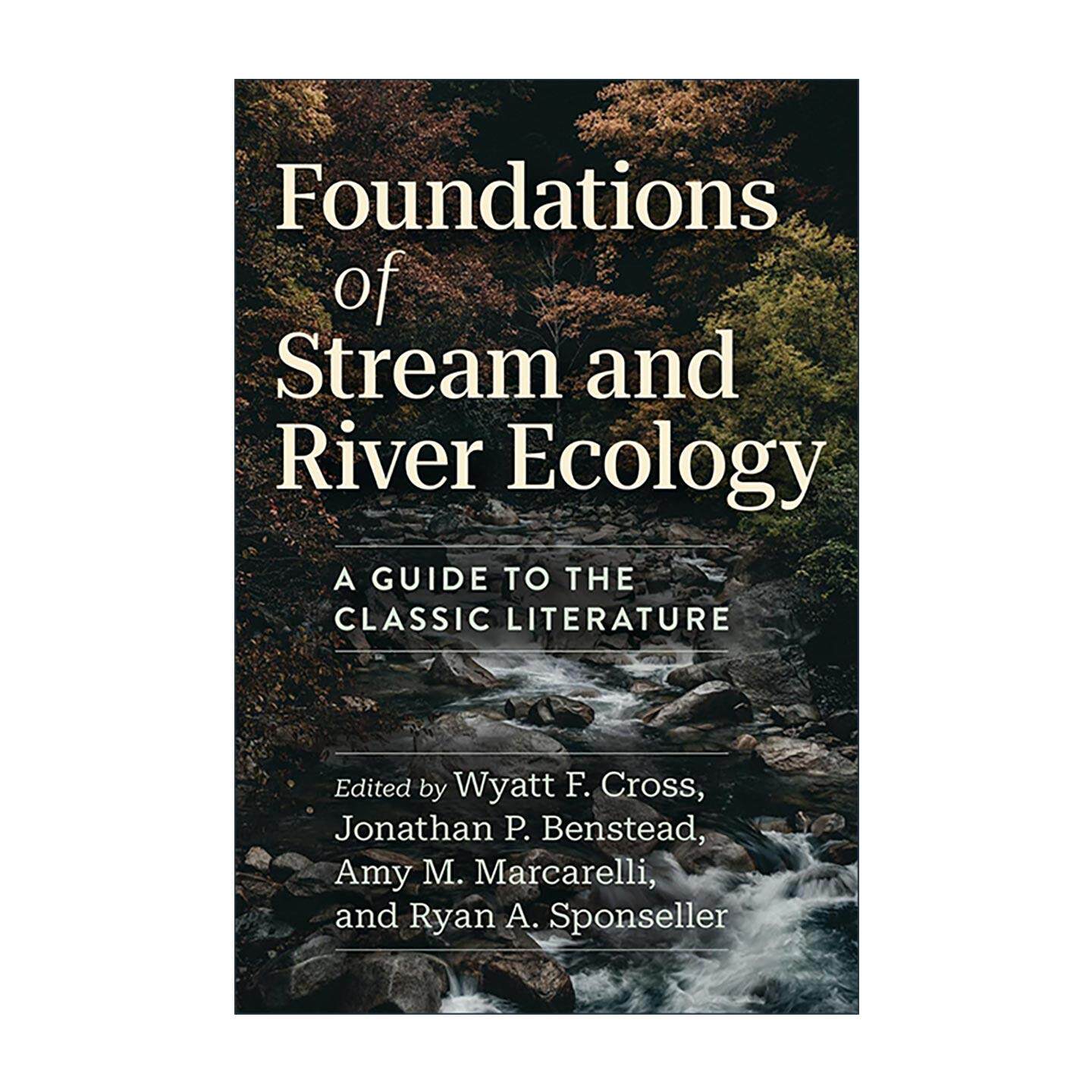 英文原版 Foundations of Stream and River Ecology 溪流与河流生态学的基础 经典文献指南 芝加哥大学 英文版 进口英语原版书籍