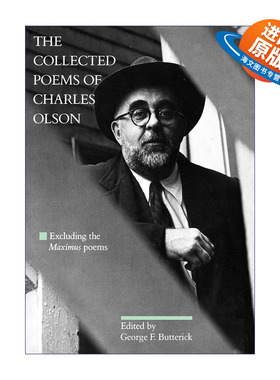 英文原版 Collected Poems of Charles Olson 查尔斯·奥尔森诗集 不含马克西姆斯诗篇 黑山派开山鼻祖 英文版 进口英语原版书籍