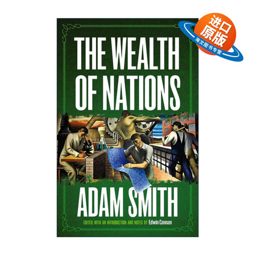 英文原版 The Wealth of Nations 国富论 Adam Smith亚当·斯密 英文版 进口英语原版书籍