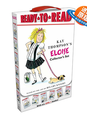 英文原版 Eloise Collector's Set Eloise Breaks Some Eggs; Eloise Has a Lesson...埃洛伊丝收藏套装 英文版 进口英语原版书籍