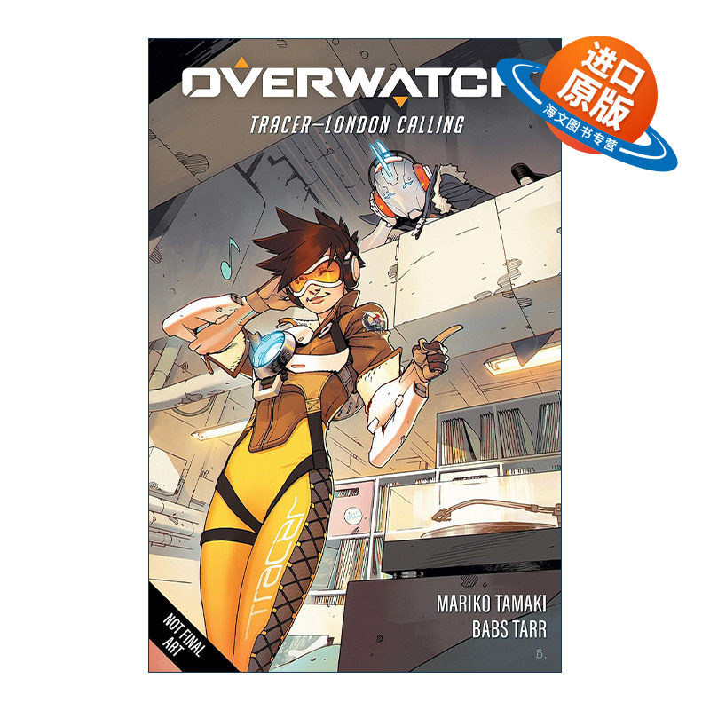 英文原版 Overwatch Tracer London Calling 守望先锋 猎空 伦敦呼唤 Dark Horse黑马漫画 精装 圆木麻理子 进口英语原版书籍