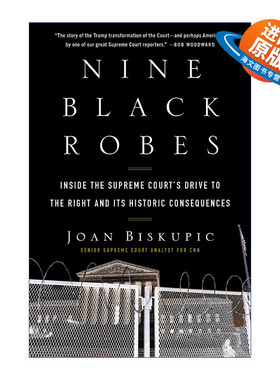 英文原版 Nine Black Robes 九件黑袍 最高法院的右倾及其历史后果 精装 英文版 进口英语原版书籍