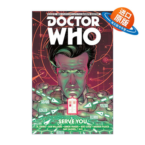 英文原版 Doctor Who: The Eleventh Doctor Vol. 2: Serve You 神秘博士漫画 第十一任博士系列 卷二 为您服务 进口英语原版书籍