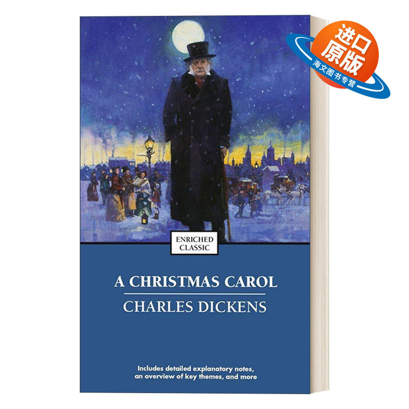 英文原版 A Christmas Carol  圣诞颂歌 狄更斯 Enriched Classics 英文版 进口英语原版书籍