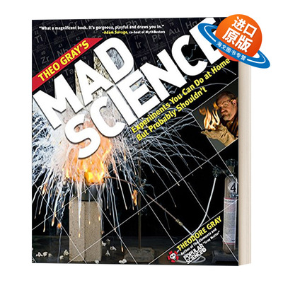 疯狂科学 豆瓣高分 英文原版 Theo Gray s Mad Science 科普 化学 饰演 科学 Theodore Gray