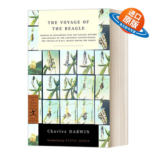 乘小猎犬号环球航行兰登书屋现代图书馆经典 书籍 Voyage 进口英语原版 英文版 系列 Beagle the The 英文原版