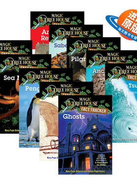 神奇树屋小百科系列11-20 英文原版 Magic Tree House Fact Tracker 美国小学生儿童英语章节小说故事书 英文版课外阅读桥梁书籍