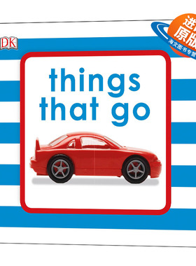 英文原版 Things That Go Bath Book 洗澡书 交通工具 英文版 进口英语原版书籍儿童外文书