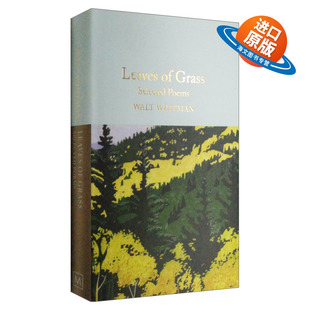 草叶集 Library 进口英语原版 Grass Collector 麦克米伦收藏馆系列 精装 Leaves 书籍 英文版 惠特曼 英文原版 Macmillan