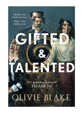 英文原版 Gifted & Talented 天赋异禀 当代奇幻惊悚小说 阿特拉斯六号作者 奥利维·布莱克 Blake Olivie英文版 进口英语原版书籍