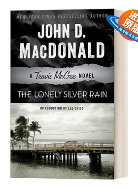 英文原版 Travis McGee 21 The Lonely Silver Rain 麦基探案系列21 寂寞银雨 侦探悬疑小说 美国国家图书奖获得者 英文版 进口书