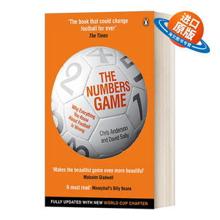 英文原版 The Numbers Game 数字游戏 关于足球，你全弄错了……吗 克里斯·安德森 英文版 进口英语原版书籍