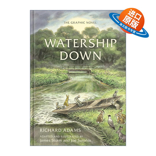 英文原版 Watership Down 兔子共和国 沃特希普荒原 漫画 Richard Adams 精装 英文版 进口英语原版书籍