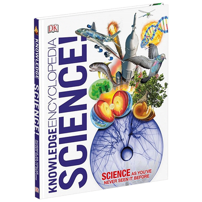 DK知识百科全书:科学 自然世界和宇宙的奇迹Knowledge Encyclopedia Science! 英文原版 精装 DK科学知识图解百科 精美插图 精装