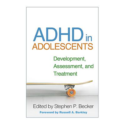 英文原版 ADHD in Adolescents 青少年注意力缺陷多动障碍发展 评估和治疗 精装 英文版 进口英语原版书籍