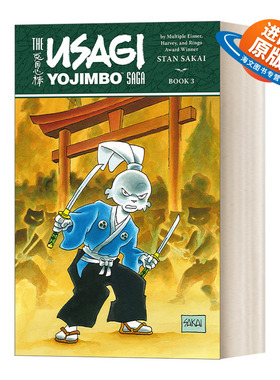 英文原版 Usagi Yojimbo Saga Volume 3 Second Edition 兔子武士第3卷 第二版 Stan Sakai 英文版 进口英语原版书籍