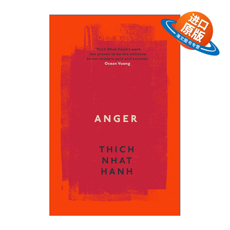 英文原版 Anger 你可以不生气 快乐修炼的第一堂课 一行禅师 英文版 进口英语原版书籍