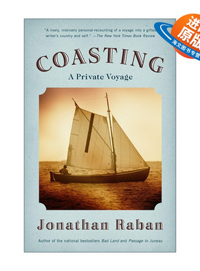 英文原版 Coasting 滑行 一次私人旅行 英国 回忆录 柔软的城市作者Jonathan Raban 英文版 进口英语原版书籍