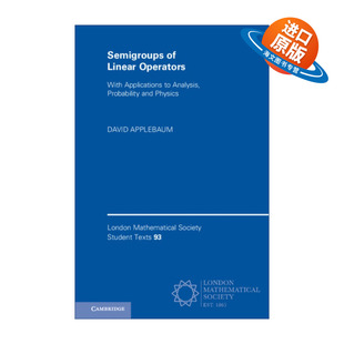 英文原版 Semigroups of Linear Operators 线性算子半群 伦敦数学会学生文本系列 英文版 进口英语原版书籍