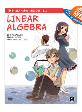 英文原版 The Manga Guide to Linear Algebra 漫画线性代数 欧姆社学习漫画系列 高桥信Shin Takahashi 英文版 进口英语原版书籍