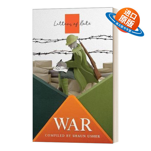 英文原版 Letters of Note Letters of Note: War 见信如晤：战争 英文版 进口英语原版书籍