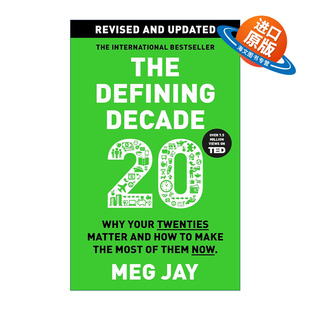 Decade 20岁 进口英语原版 The 书籍 英文版 Defining 梅格·杰伊 英文原版 光阴不再来