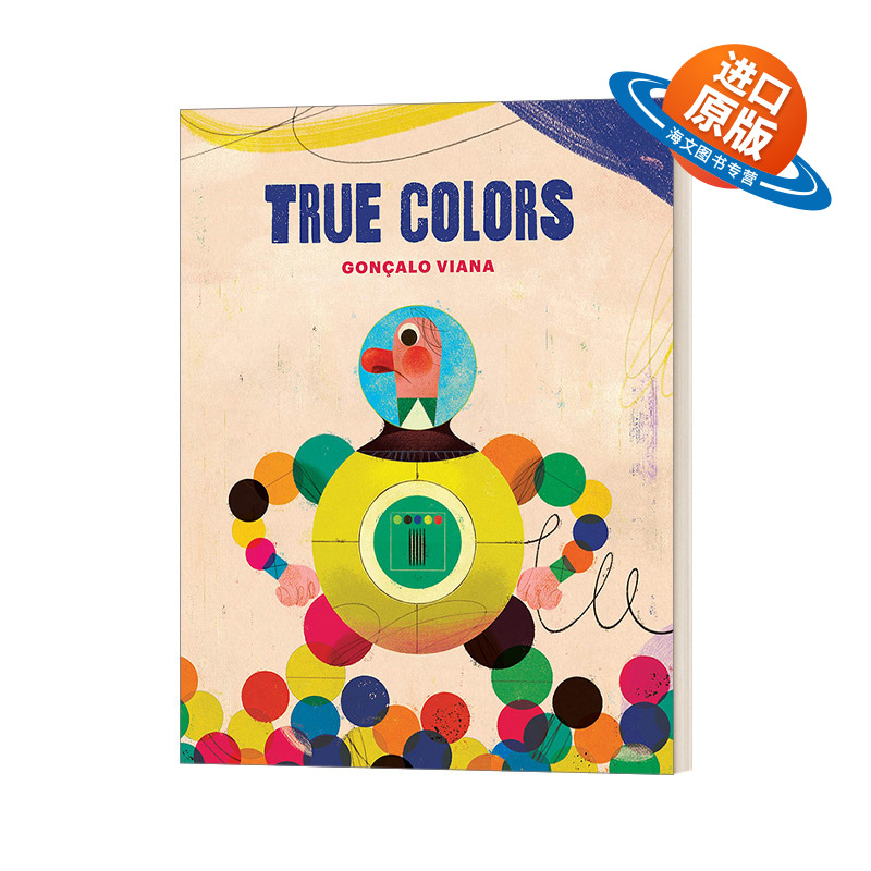 英文原版 True Colors 真实的颜色 儿童绘本 故事图画书 美育色彩启蒙 形状 低幼早教 英文版 进口英语原版书籍
