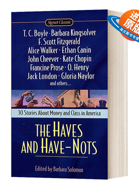 英文原版小说 The Haves And Have Nots 有产和无产 经典名著 英文版 进口英语原版书籍