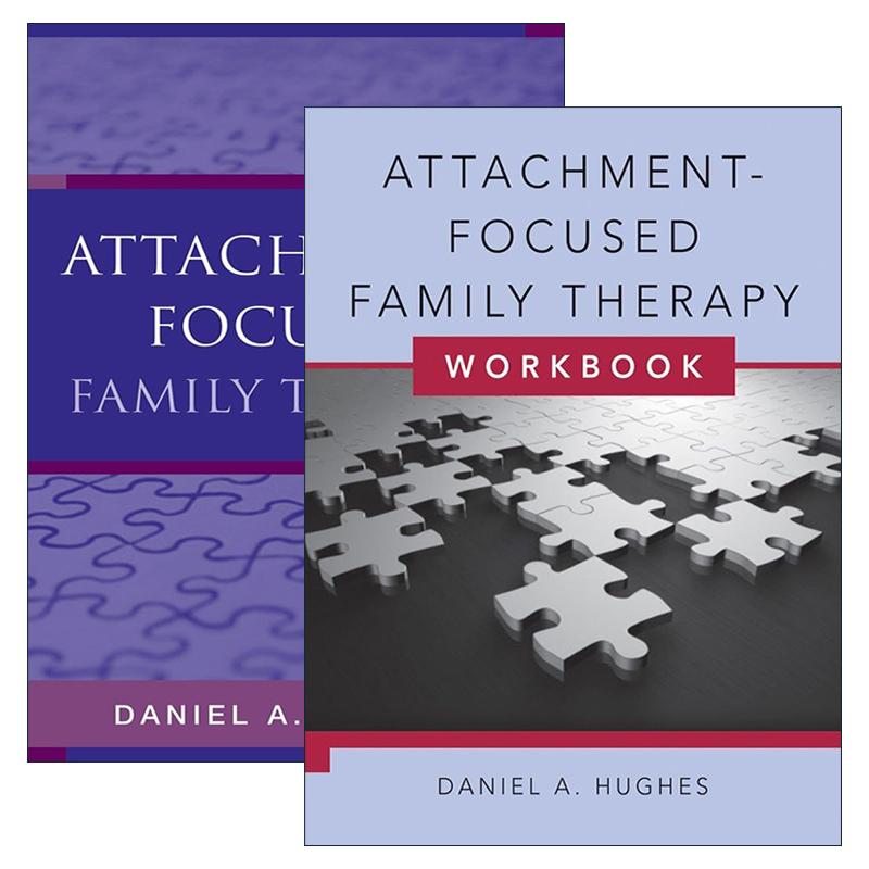 英文原版 Attachment-Focused Family Therapy 聚焦依恋的家庭治疗+练习册2册 丹尼尔·A.休斯 英文版 进口英语原版书籍