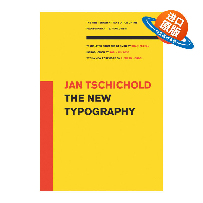 英文原版 The New Typography 字体排印学 文字排版 平面设计 Jan Tschichold 英文版 进口英语原版书籍
