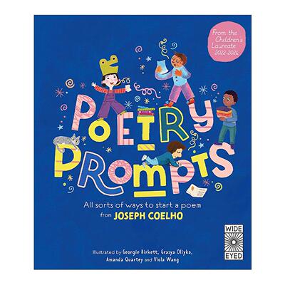 英文原版 Poetry Prompts 诗歌创作提示词 儿童艺术启蒙儿童桂冠诗人Joseph Coelho 英文版 进口英语原版书籍