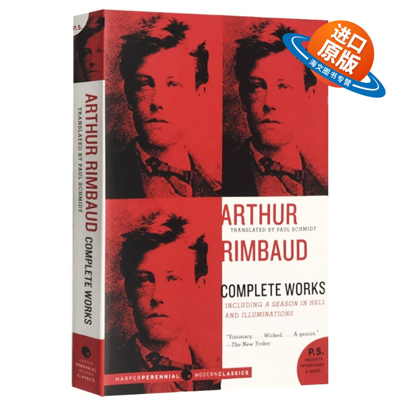 正版 兰波作品全集 英文原版诗歌散文集 Arthur Rimbaud Complete Works 19世纪法国著名诗人阿尔蒂尔兰波 英文版进口书籍
