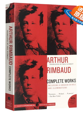 正版 兰波作品全集 英文原版诗歌散文集 Arthur Rimbaud Complete Works 19世纪法国著名诗人阿尔蒂尔兰波 英文版进口书籍