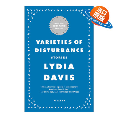 英文原版 Varieties of Disturbance: Stories 困扰种种 莉迪亚·戴维斯 英文版 进口英语原版书籍