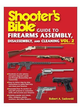 英文原版 Shooter's Bible Guide to Firearms Assembly Disassembly and Cleaning Vol 2 射手宝典 拆卸和清洁卷二