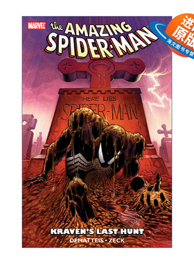 英文原版 Spider-Man Kraven's Last Hunt 蜘蛛侠 猎人克莱文的最后狩猎 漫威漫画 J.M. Dematteis 英文版 进口英语原版书籍