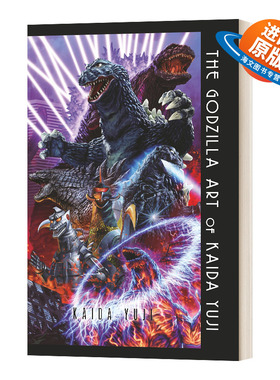 英文原版 The Godzilla Art of KAIDA Yuji 哥斯拉艺术设定集 海田雄二 英文版 进口英语原版书籍