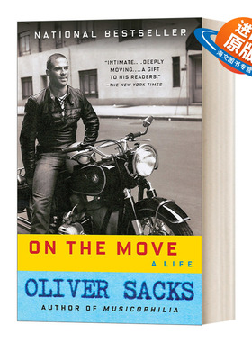 英文原版 On the Move A Life 一直行动着 医学桂冠诗人Oliver Sacks奥利佛·萨克斯自传 英文版 进口英语原版书籍
