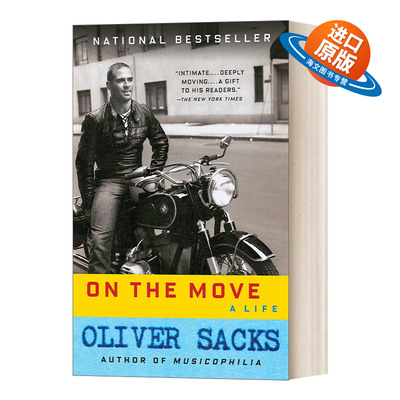 英文原版 On the Move A Life 一直行动着 医学桂冠诗人Oliver Sacks奥利佛·萨克斯自传 英文版 进口英语原版书籍
