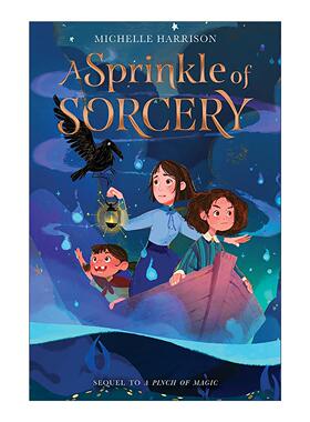 英文原版 A Sprinkle of Sorcery 一丝魔法卷二 儿童奇幻小说 英文版 进口英语原版书籍