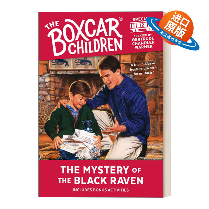 英文原版 The Boxcar Children Specials#12 The Mystery of the Black Raven 棚车少年特辑#12黑鸦之谜 英文版 进口英语原版书籍