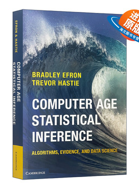 英文原版 Computer Age Statistical Inference 计算机时代的统计推断 数理统计学会专著系列 精装 英文版 进口英语原版书籍