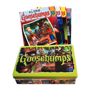 Retro 鸡皮疙瘩5册 小说 进口英语书籍 桥梁章节书 英文版 限量版 Goosebumps 鸡皮疙瘩复古尖叫系列 Collection 英文原版 Scream