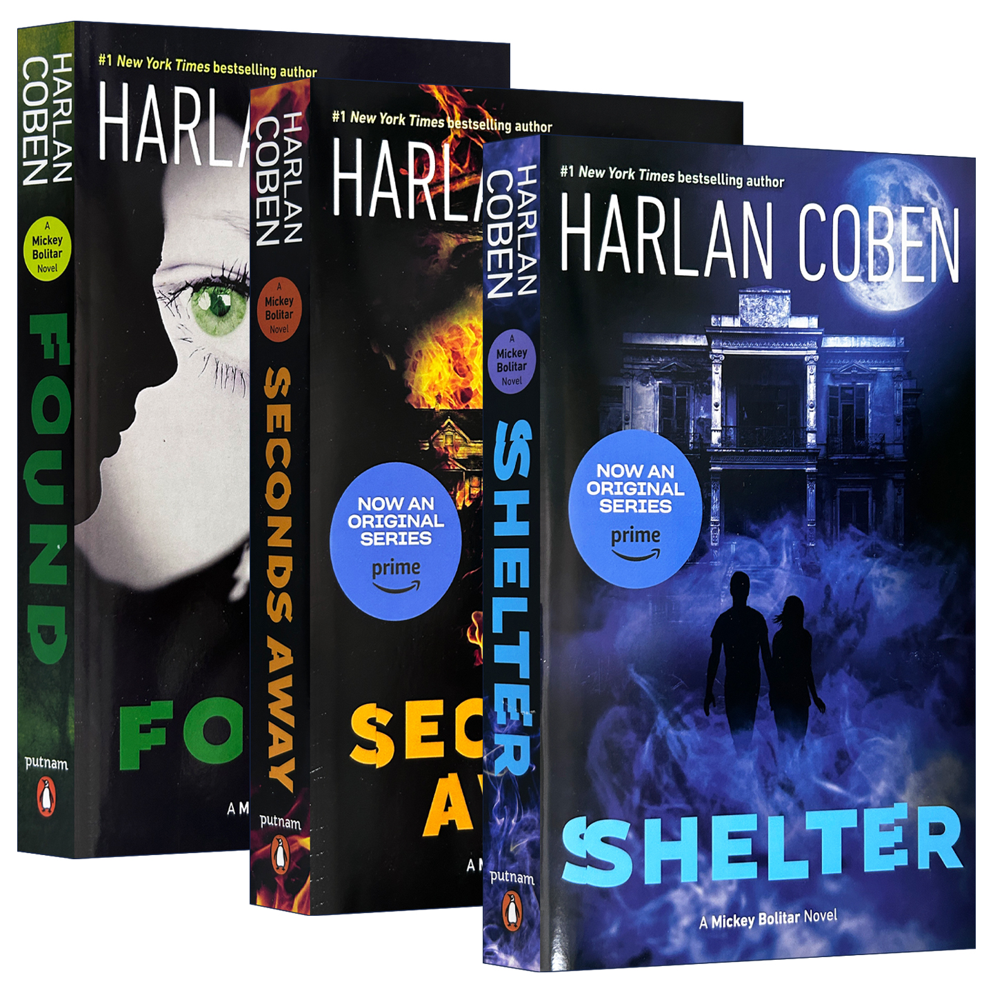 英文原版 A Mickey Bolitar Novel 米奇·波利塔系列3册 Harlan Coben哈兰·科本 英文版 进口英语原版书籍