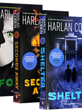 英文原版 A Mickey Bolitar Novel 米奇·波利塔系列3册 Harlan Coben哈兰·科本 英文版 进口英语原版书籍