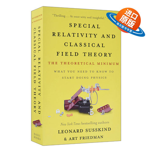 英文原版 Special Relativity and Classical Field Theory 狭义相对论与经典场论 英文版 进口英语原版书籍